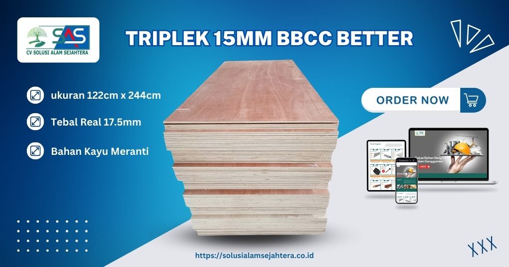 Harga Triplek 15mm Furniture