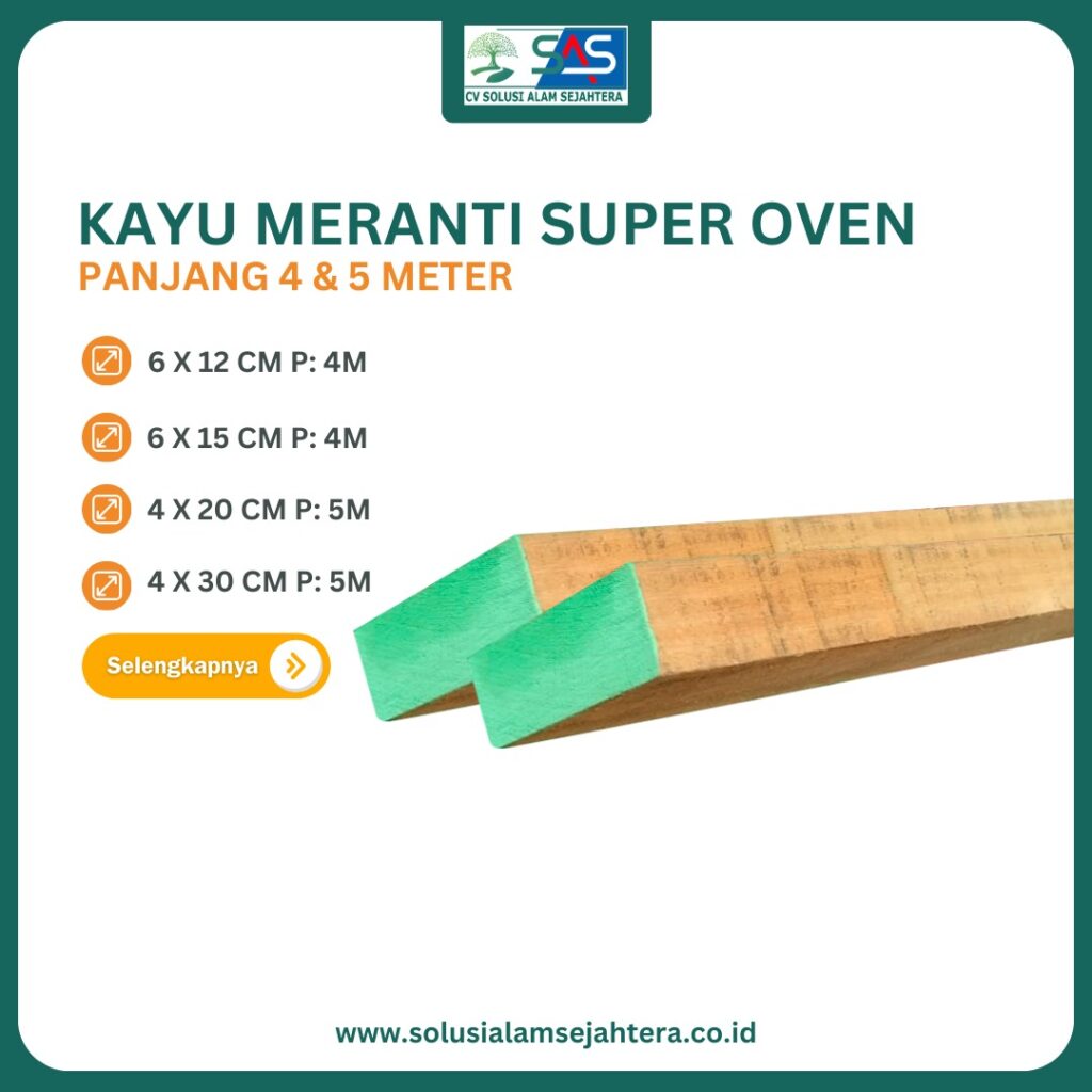 Kayu Meranti Oven