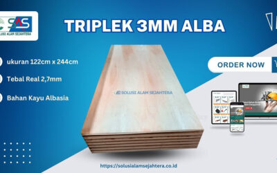 Harga Triplek 3mm alba