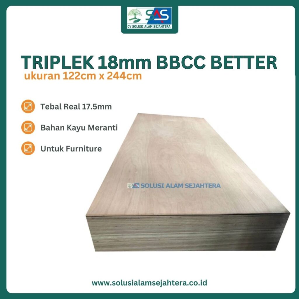 triplek 18mm BBCC Better